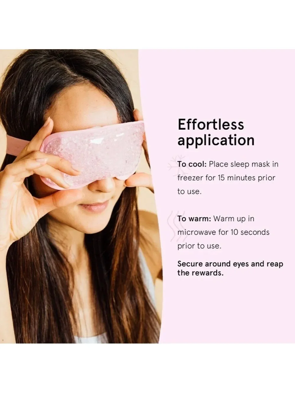 Grace & Stella Hot & Cool Gel Bead Sleep Eye Mask